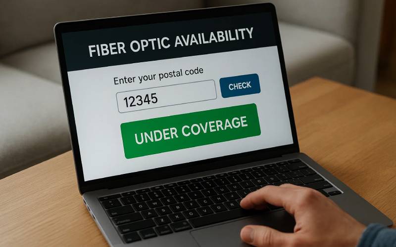 چگونه اینترنت فیبر نوری بگیریم ؟ راهنمای کامل و کاربردی برای همه بررسی پوشش دهی اینترنت فیبر نوری