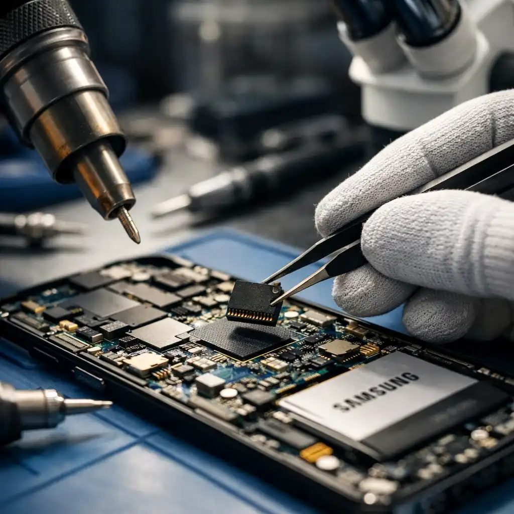 تعویض هارد گوشی سامسونگ