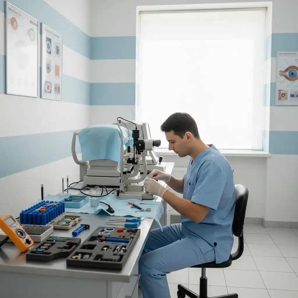 سرویس و تعمیر تجهیزات چشم پزشکی