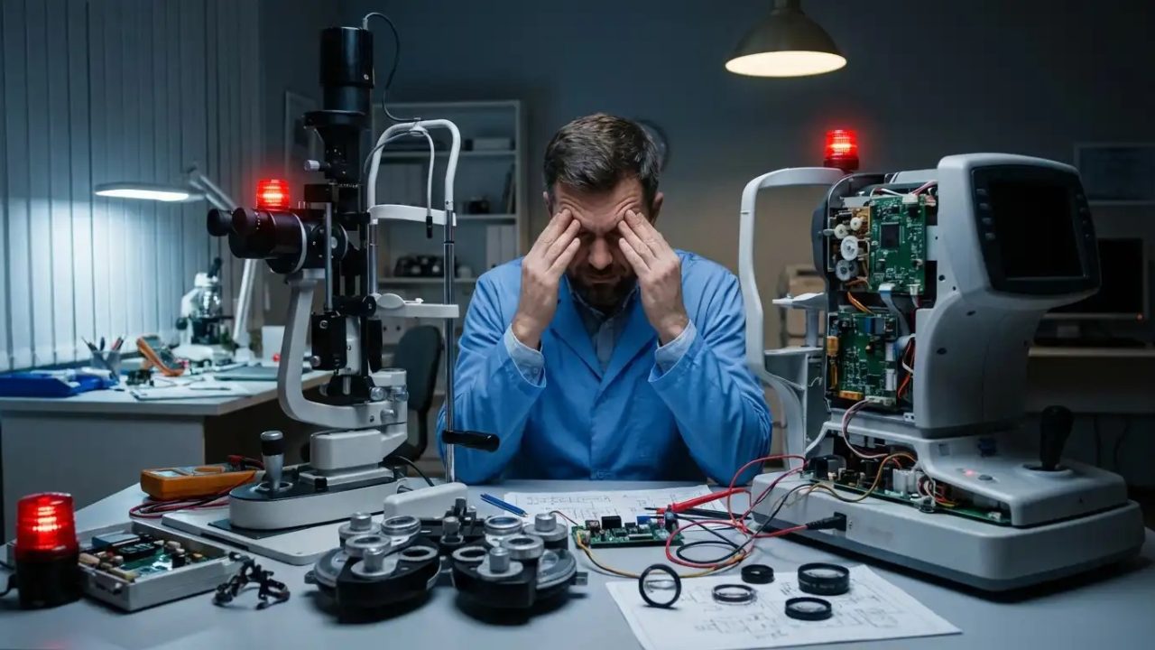 آیا تعمیر تجهیزات چشم پزشکی شما غیرممکن است؟