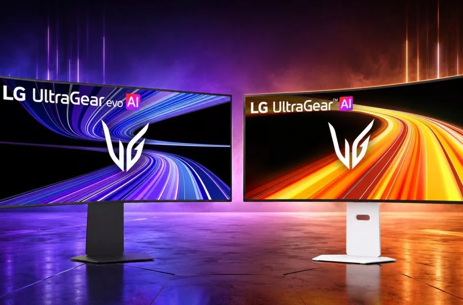 ال‌جی خانواده مانیتورهای گیمینگ UltraGear OLED را با مدل‌های ۳۹ و ۴۵ اینچی خمیده گسترش داد