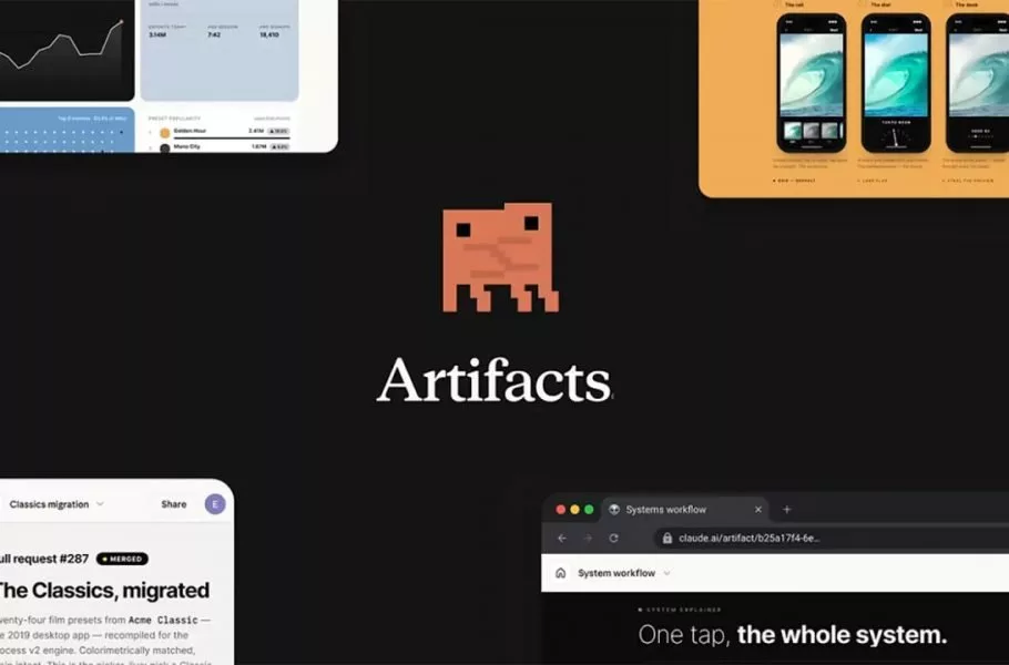 ویژگی Claude Code Artifacts معرفی شد؛ تبدیل کدهای برنامه‌نویسی به خروجی زنده و تعاملی [تماشا کنید]