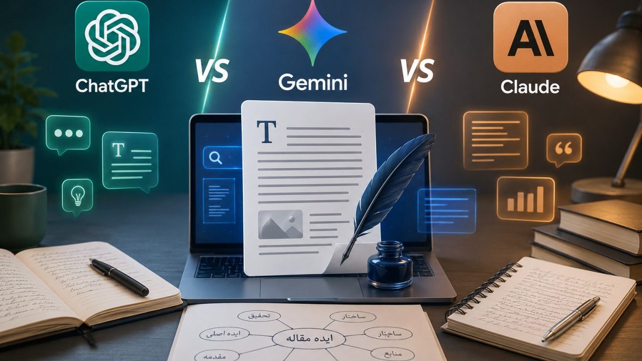 مقایسه دقیق بین Chatgpt و Gemini و Claude - کدام بهتر است؟