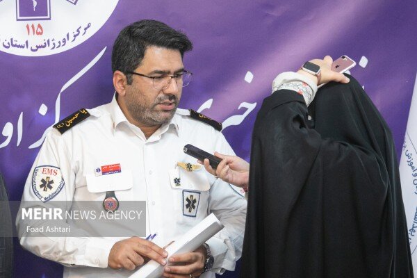 ثبت ۲۸ هزار و ۸۶۲ ماموریت اورژانس تهران در هفته گذشته