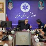حضور ظفرقندی در مرکز هدایت عملیات بحران اورژانس حضور ظفرقندی در مرکز هدایت عملیات بحران اورژانس
