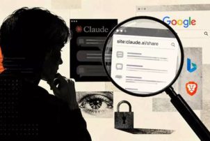 رسوایی دیگر برای آنتروپیک: چت‌های کاربران با Claude AI سر از سرچ گوگل درآورد