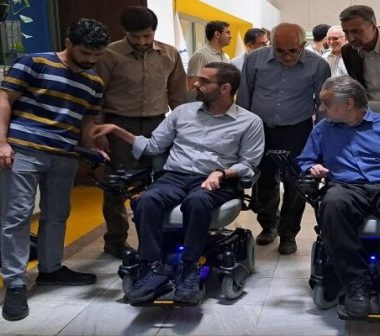 رونمایی از ویلچر برقی خودران در دانشگاه امیرکبیر/نوآوری در دل محدودیت
