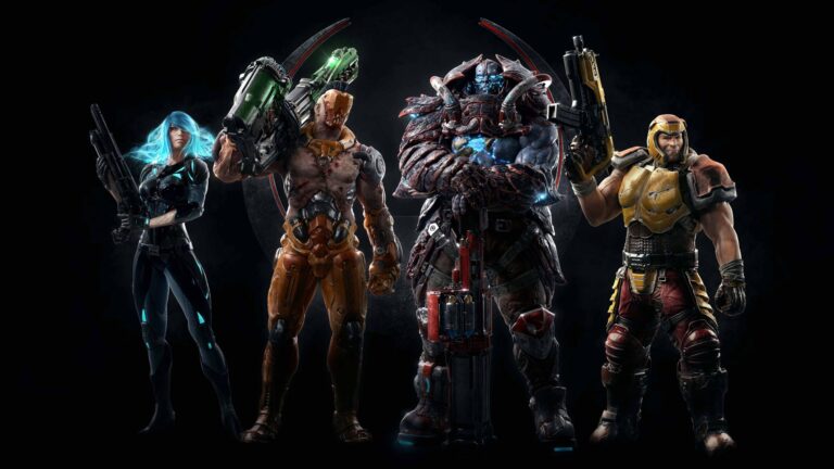 بازی Quake Champions دیگر رایگان نیست؛ تمام آیتم‌های تزئینی برای بازیکنان باز شد