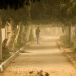 وزش باد همراه با خیزش خاک در تهران وزش باد همراه با خیزش خاک در تهران