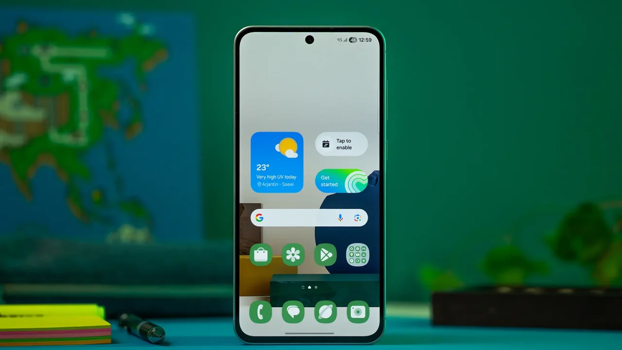 گلکسی A57 آپدیت شد؛ اما فعلا خبری از One UI 9.0 نیست